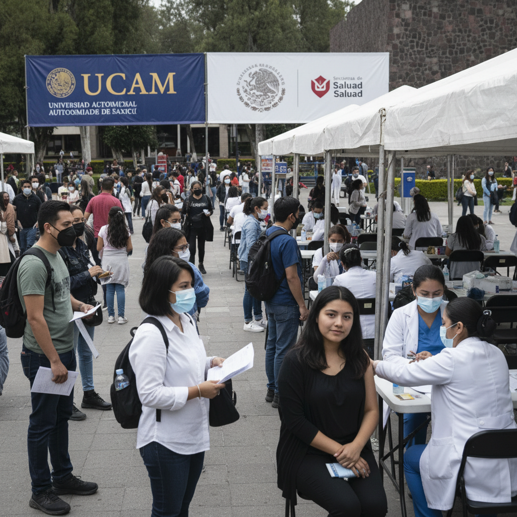 Vacunación Sarampión UNAM