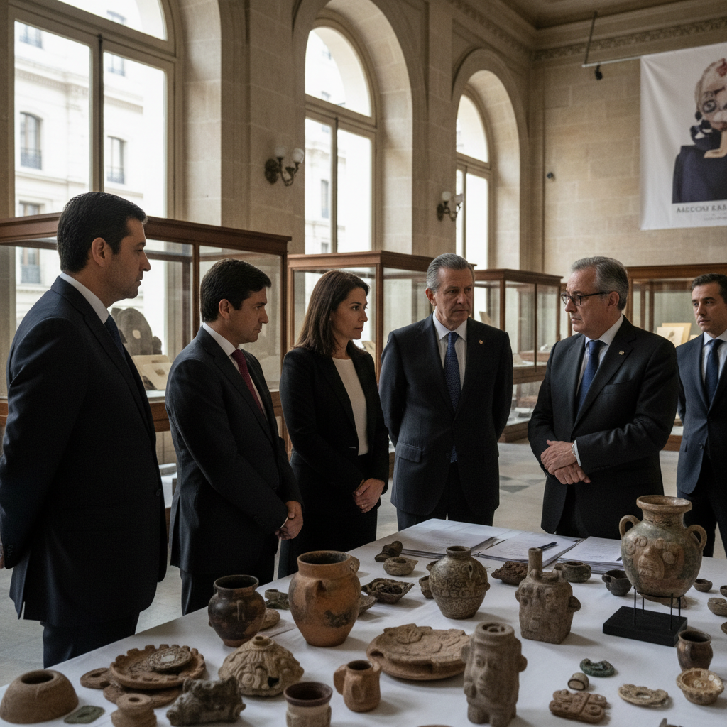 Repatriación piezas arqueológicas