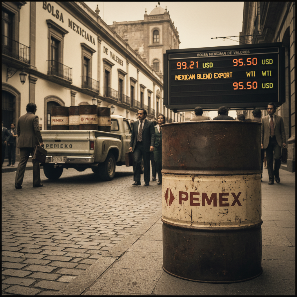 petróleo mexicano WTI