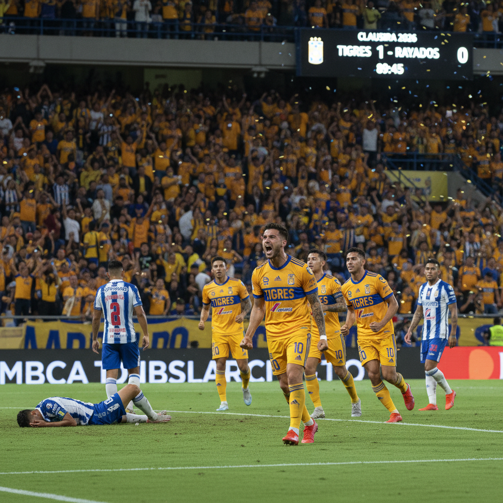 Tigres Clásico Regio Gignac