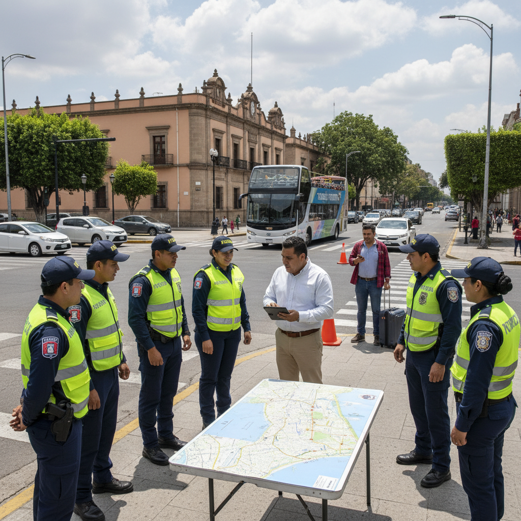 agentes viales Torreón turismo
