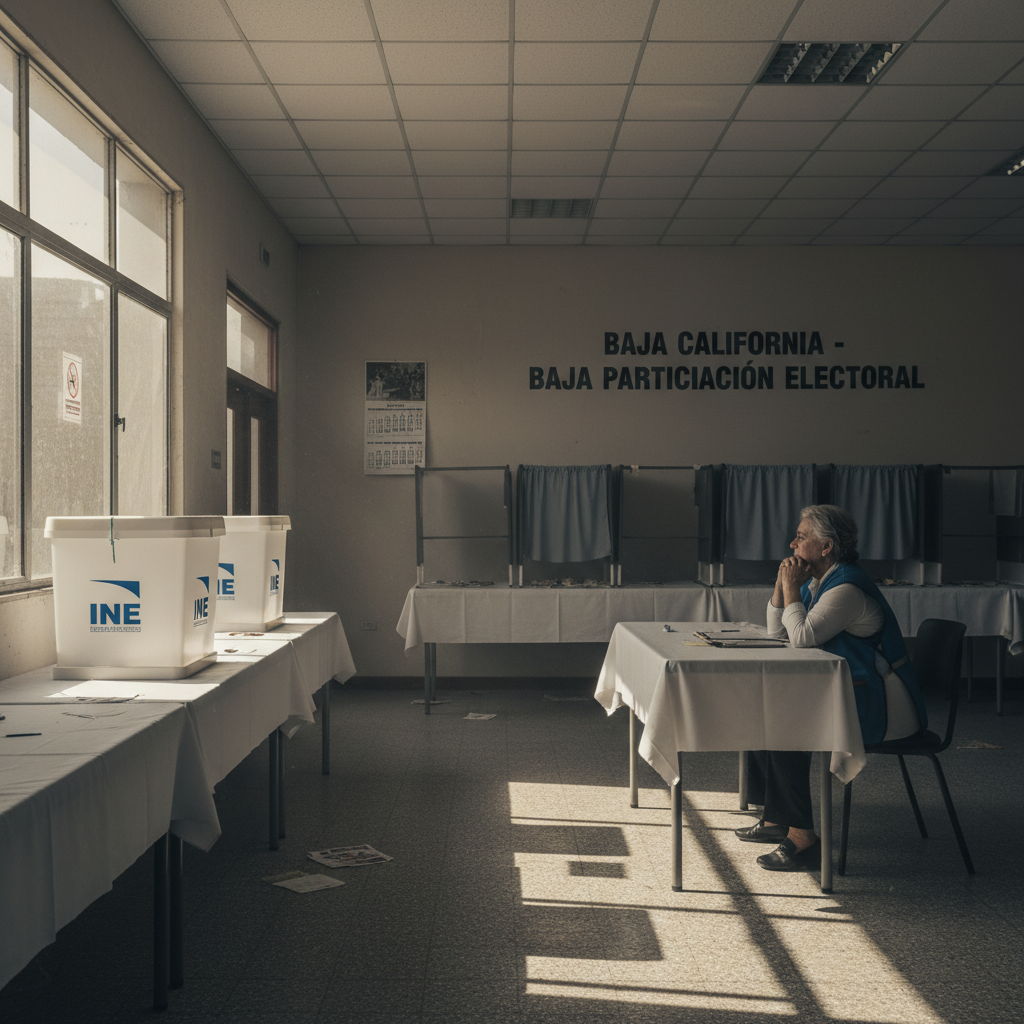 Participación electoral Baja California