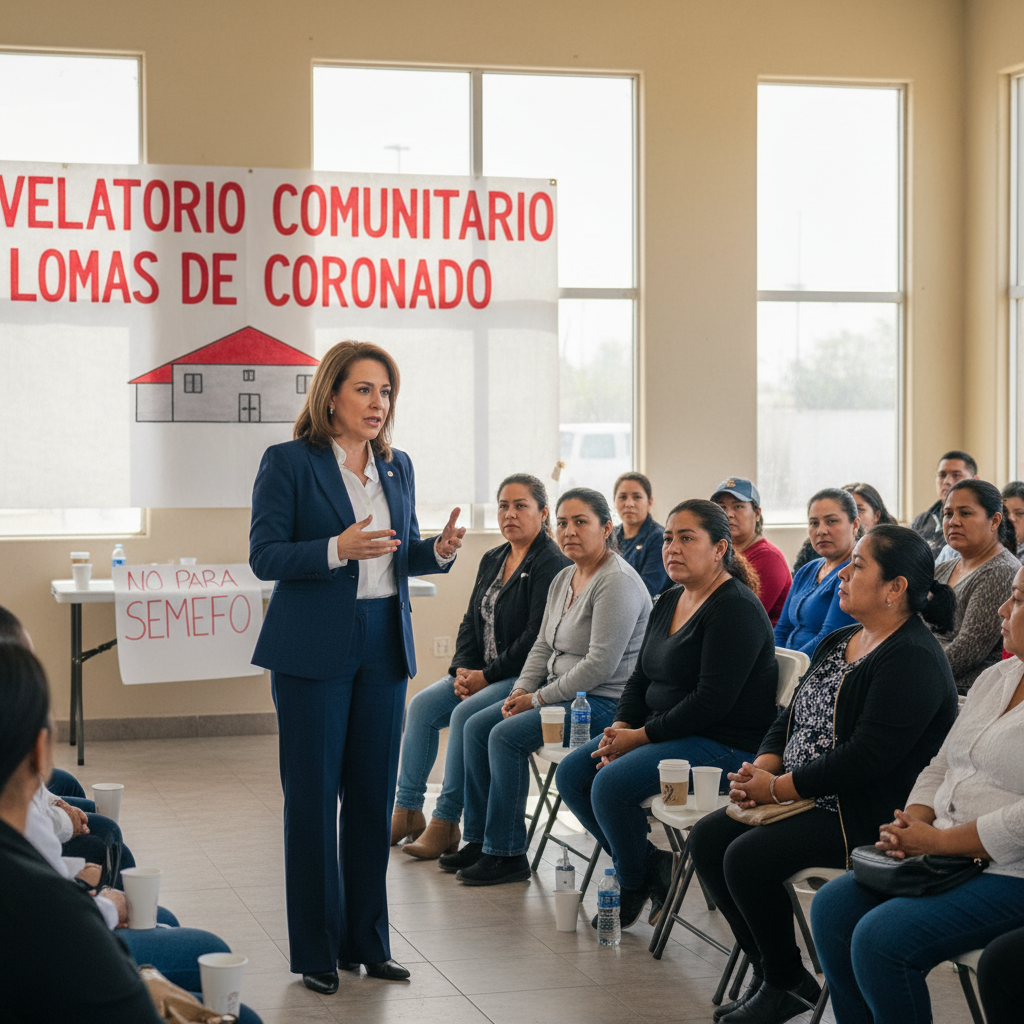 Velatorio DIF Rosarito Semefo