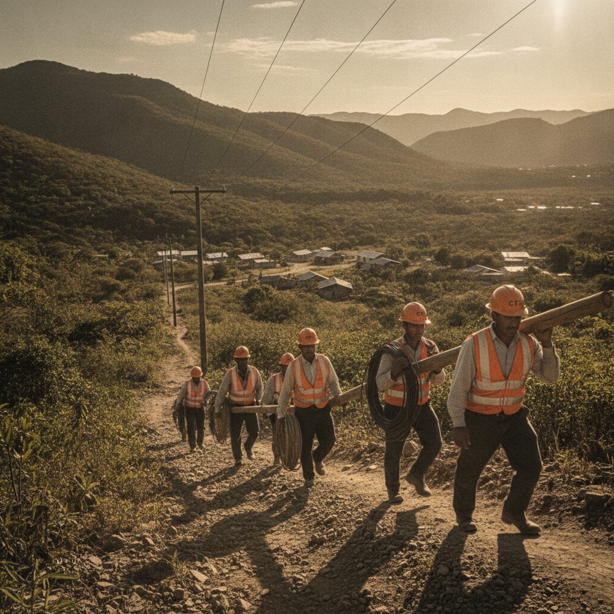 CFE electrificación comunidades