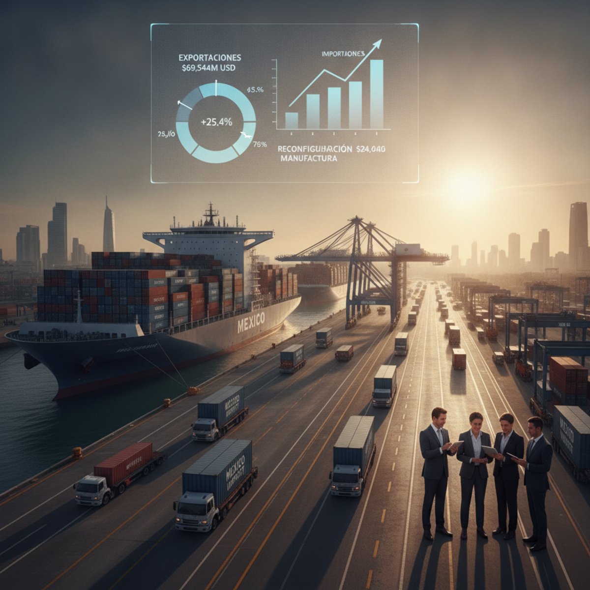 Exportaciones México tecnología