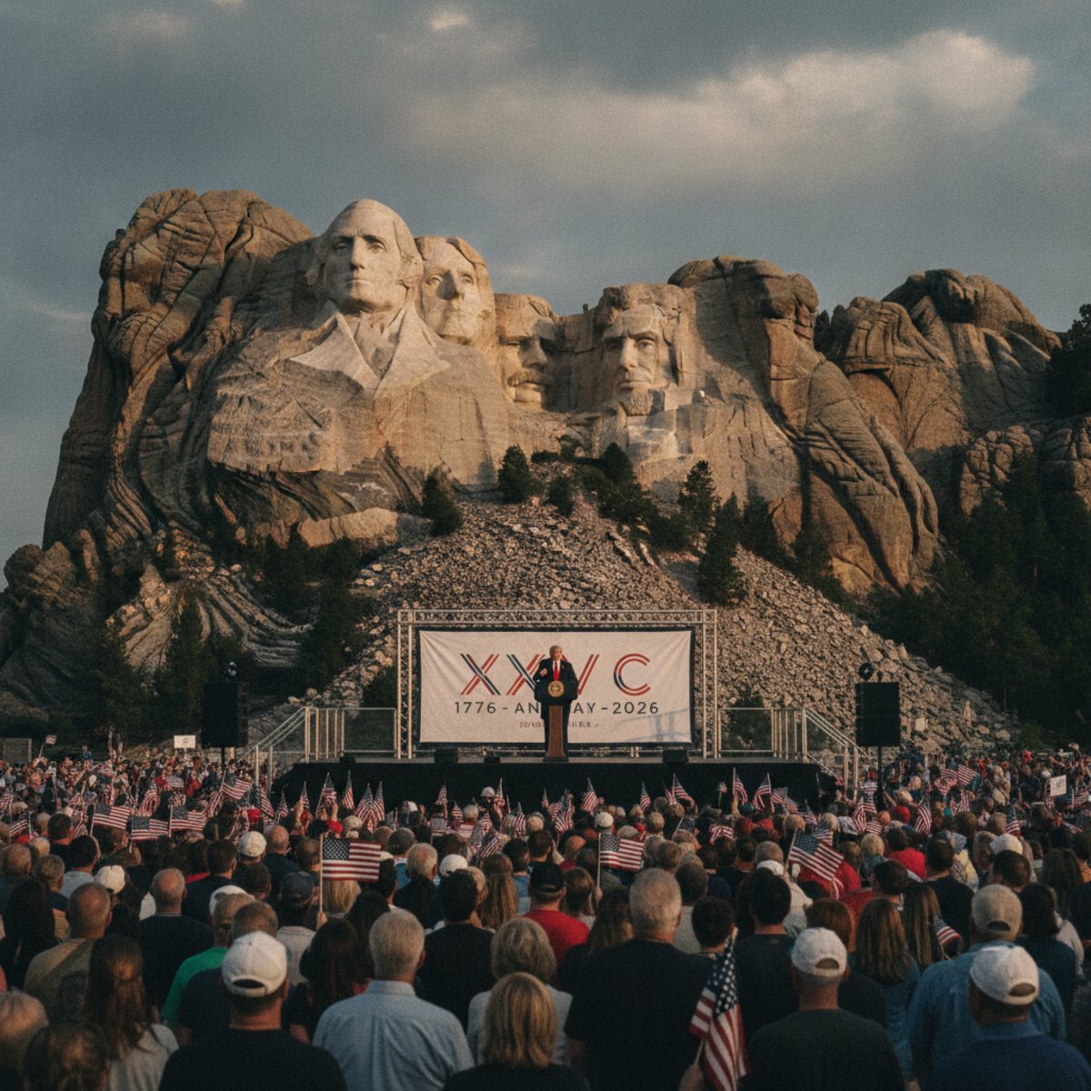 Trump Monte Rushmore