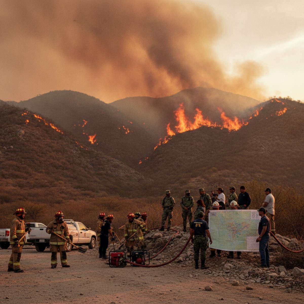 incendio Candela Coahuila