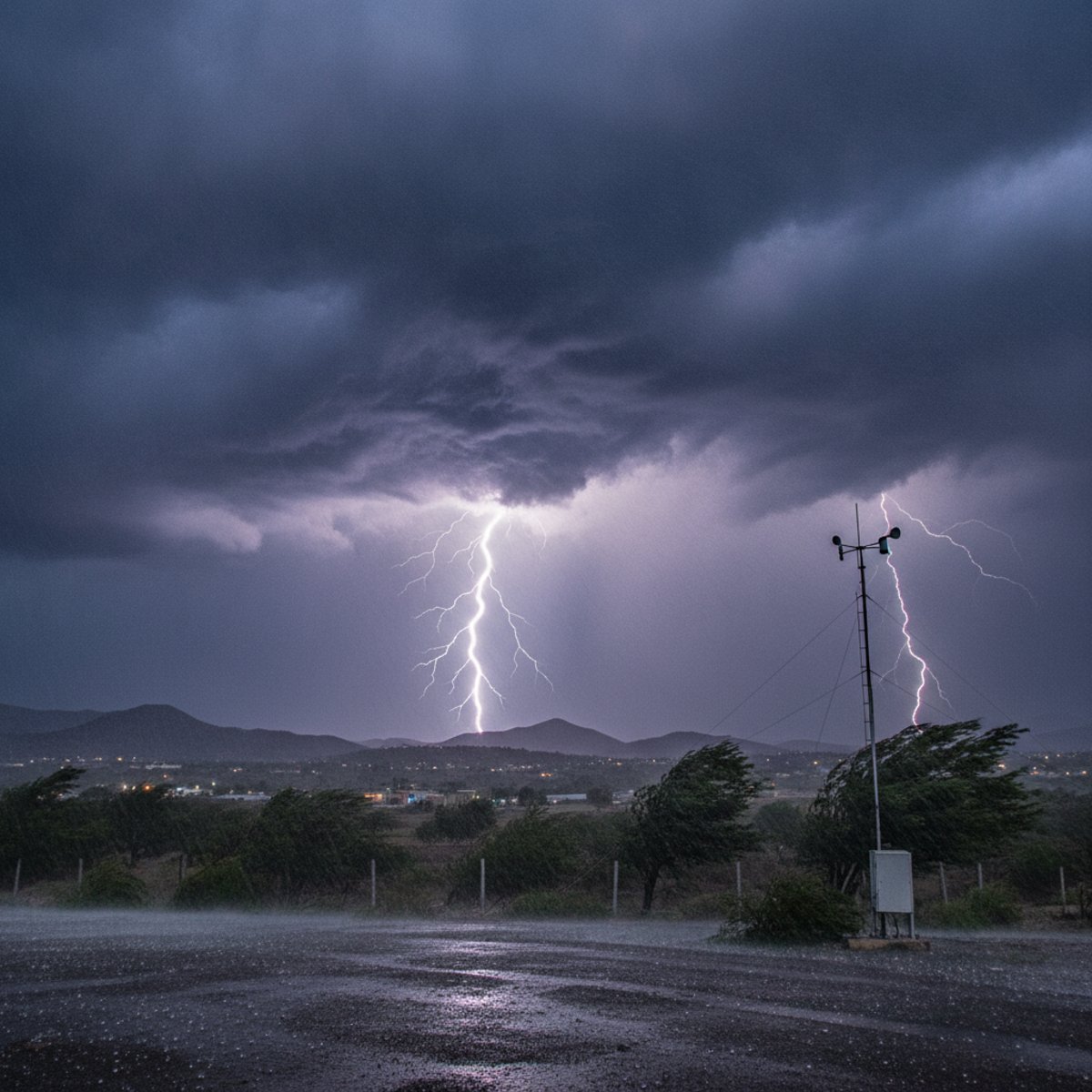 Tormenta intensa México