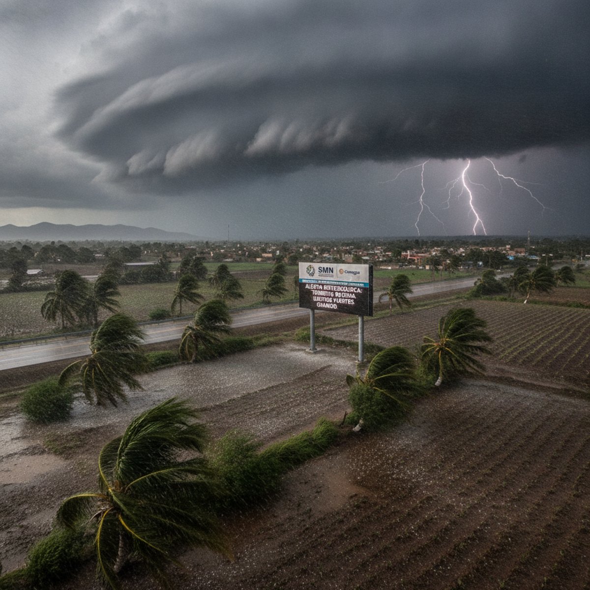 Alerta tormenta México