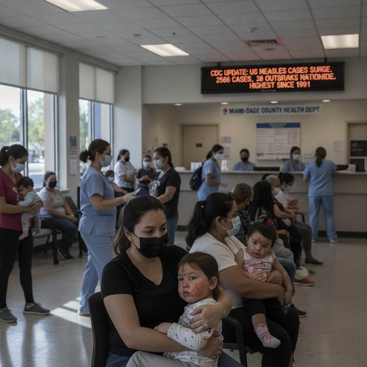 Sarampión Estados Unidos