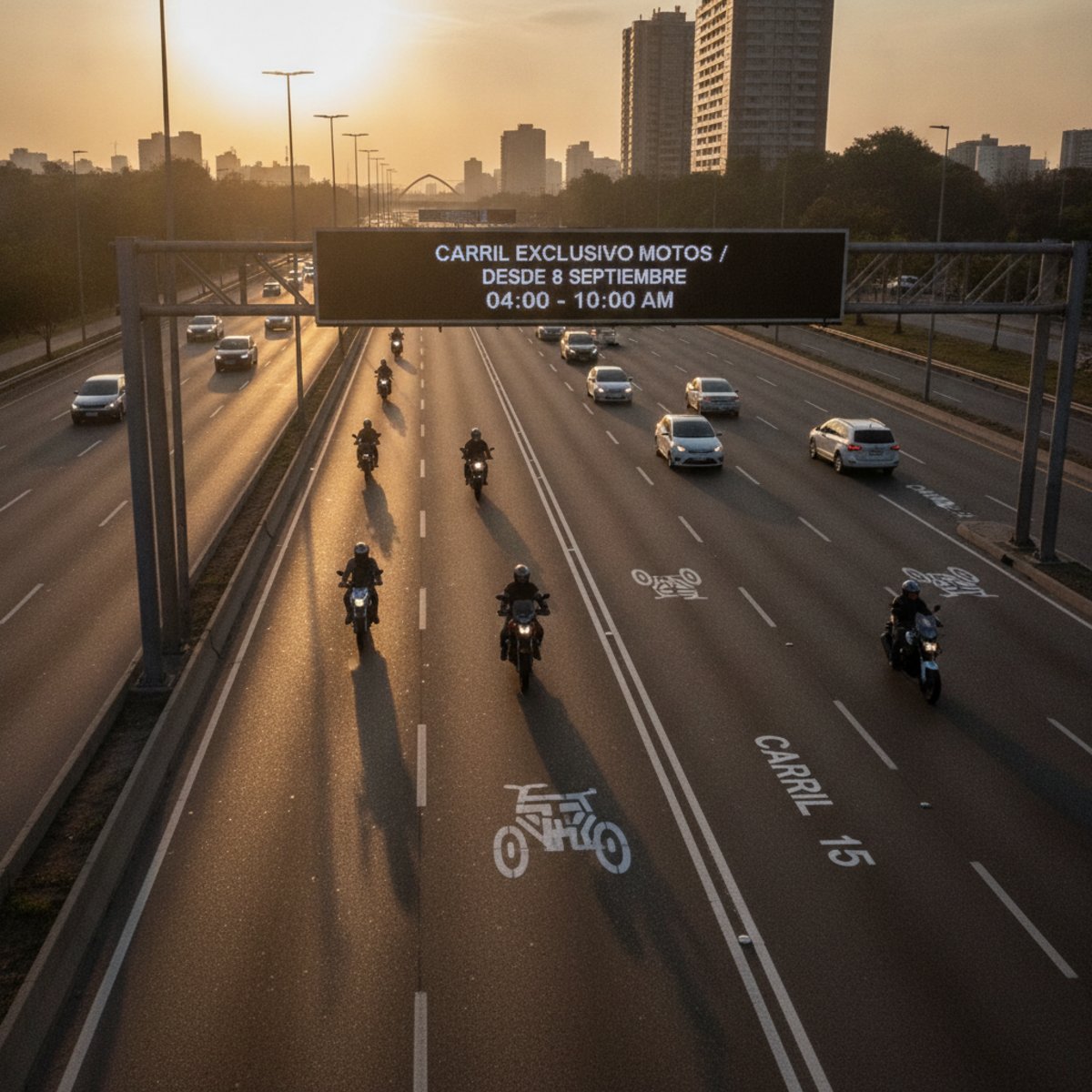 Carril Motocicletas San Ysidro