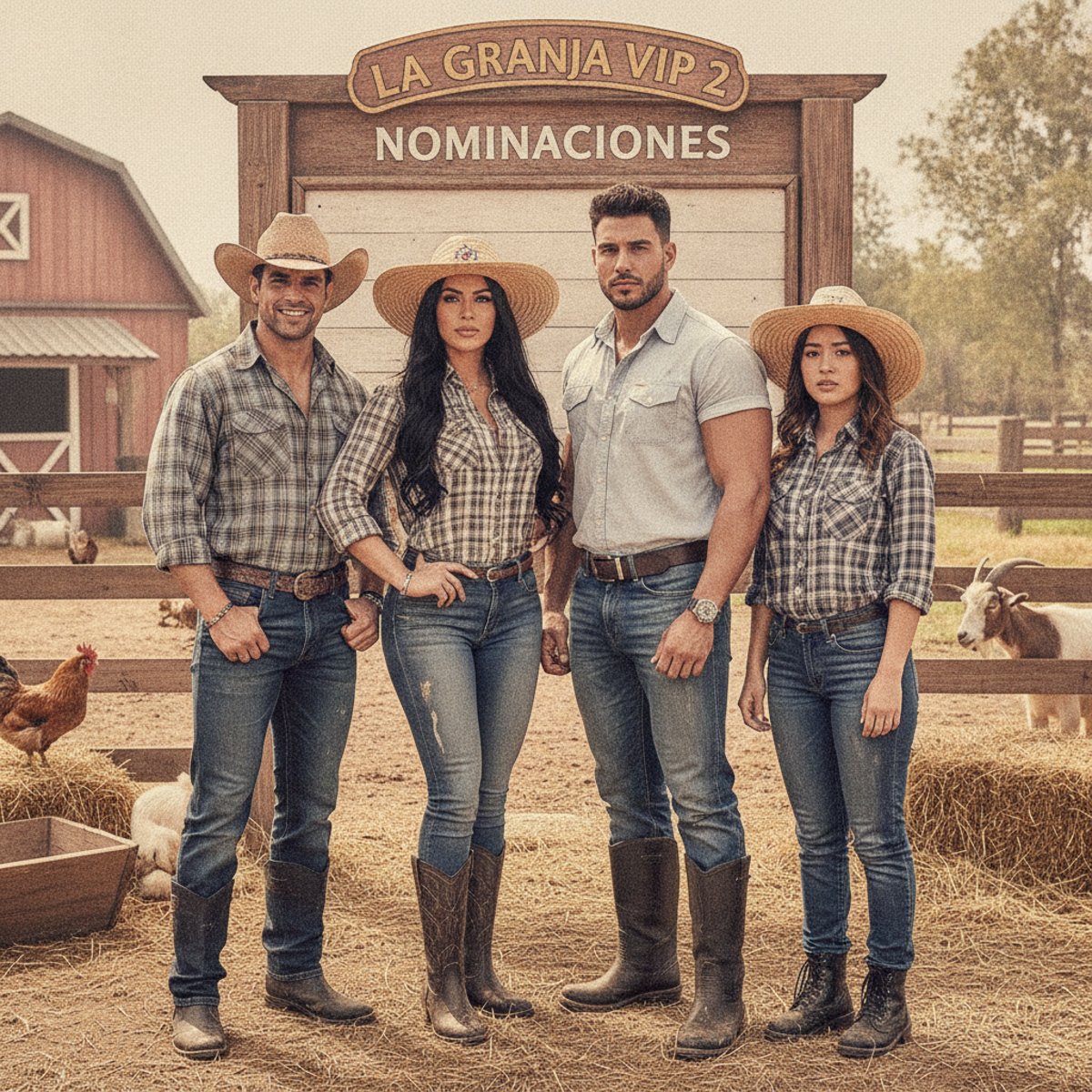 Nominados La Granja VIP 2