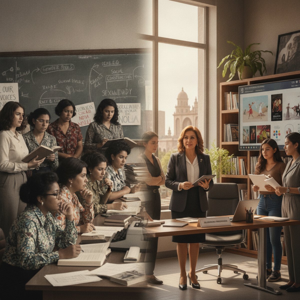 presencia femenina en la cultura