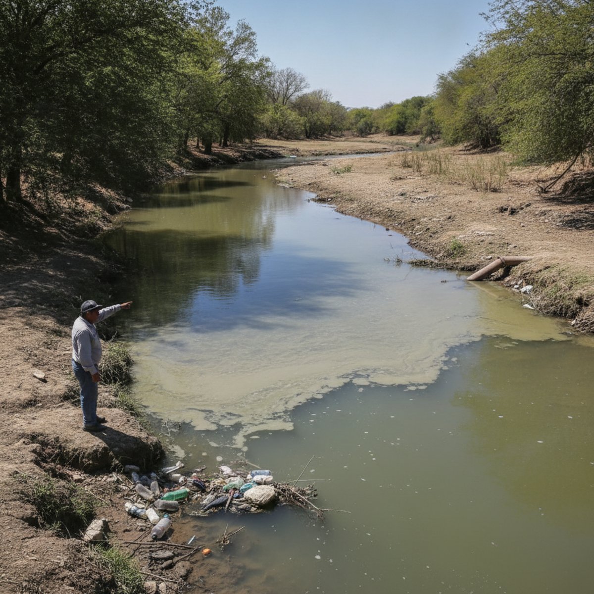 Río Sabinas preocupación ambiental